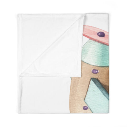 Train Baby Swaddle Blanket #TR1