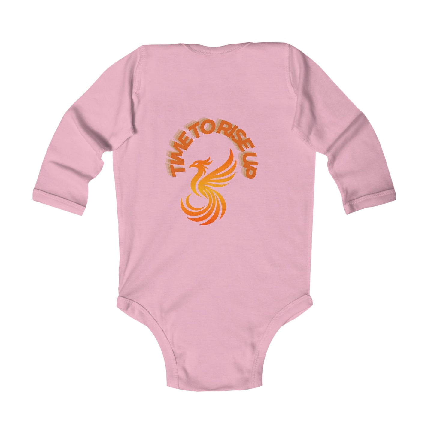 Time To Rise Infant Long Sleeve Bodysuit #2IU