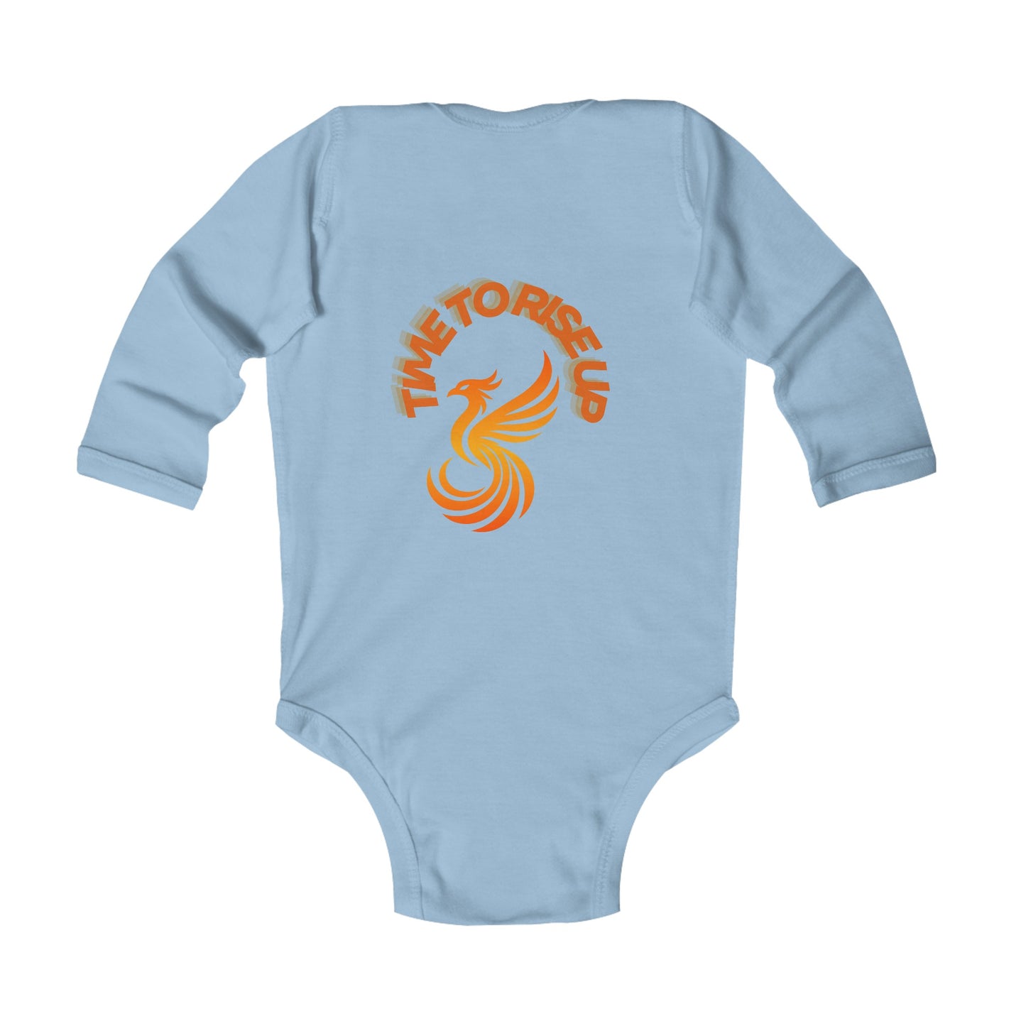 Time To Rise Infant Long Sleeve Bodysuit #2IU