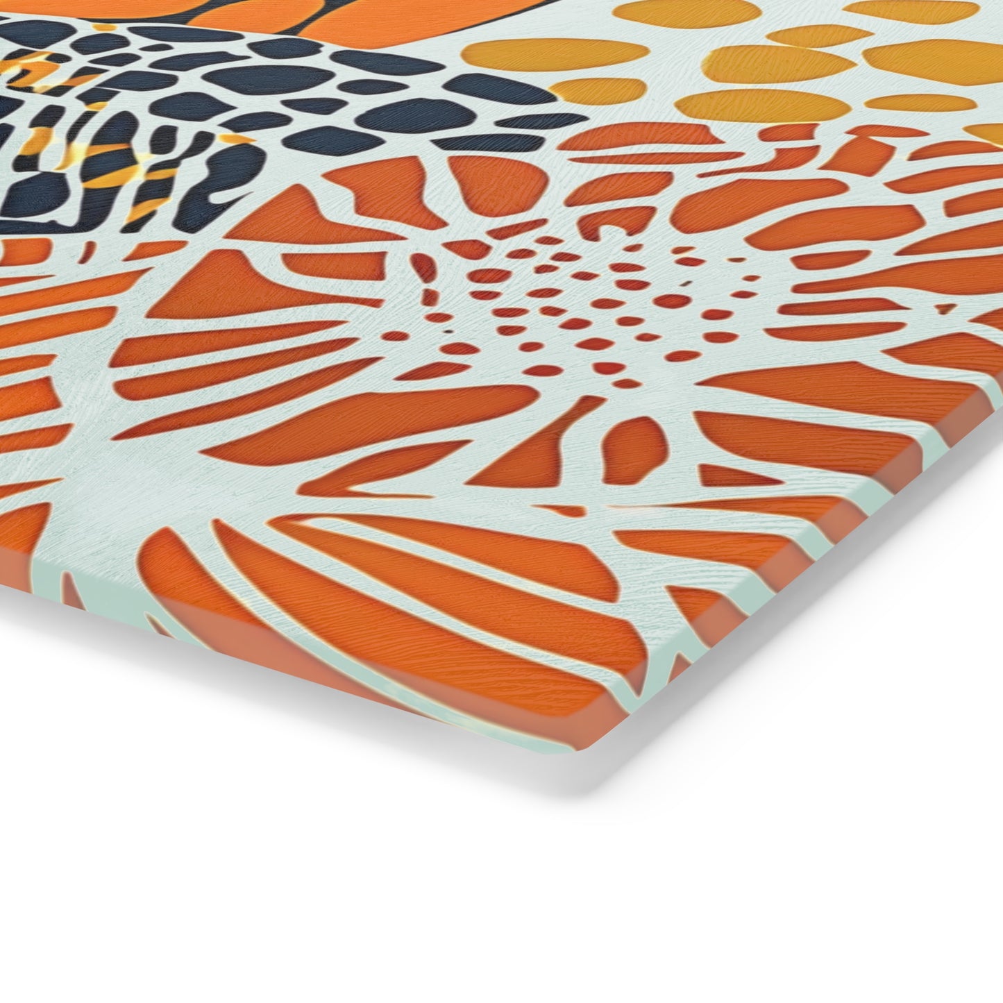 Artistic Glass Cutting Board with Elegant Face Design, Unique Kitchen Decor, Gift for Foodies, Modern Cooking, Stylish Kitchen Accessories