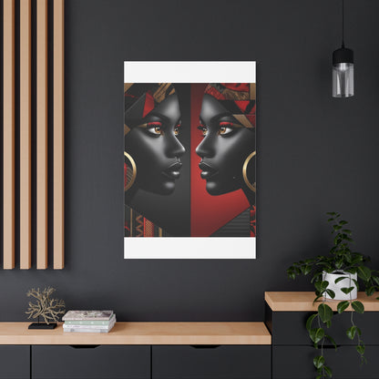 Dual Faced Matte Canvas, Stretched, 1.25" #DF1