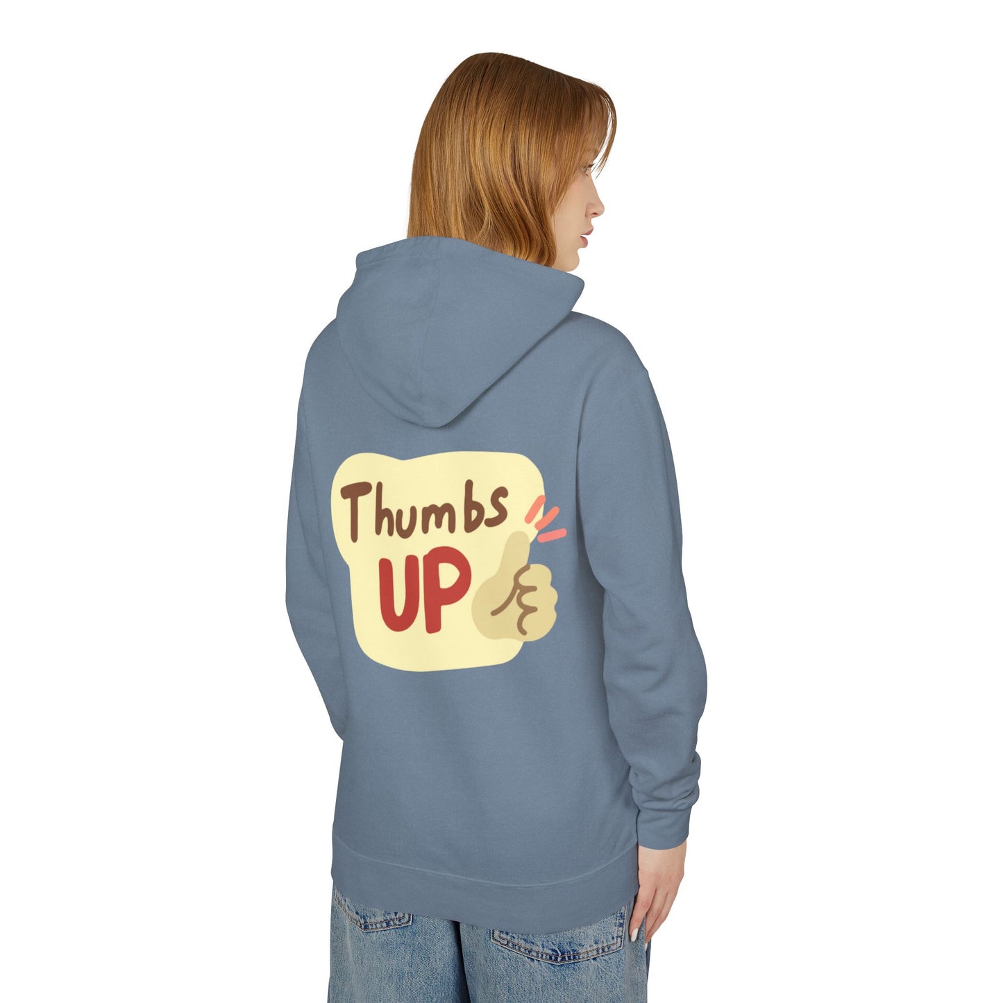 Affirmations Unisex Lightweight Hooded Sweatshirt #AU2