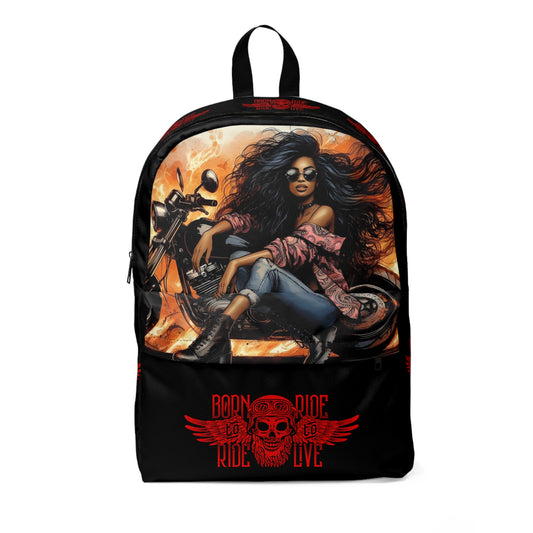 Born To Ride Unisex Classic Backpack #13M