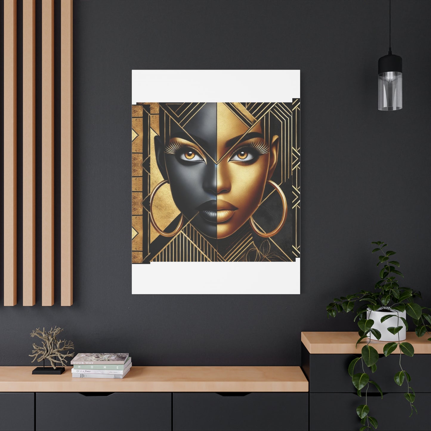 Amber Radiance Matte Canvas, Stretched, 1.25" #AR1