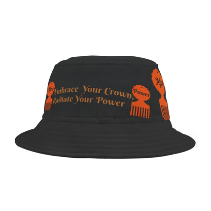 Afro Power Bucket Hat (AOP) #AP1