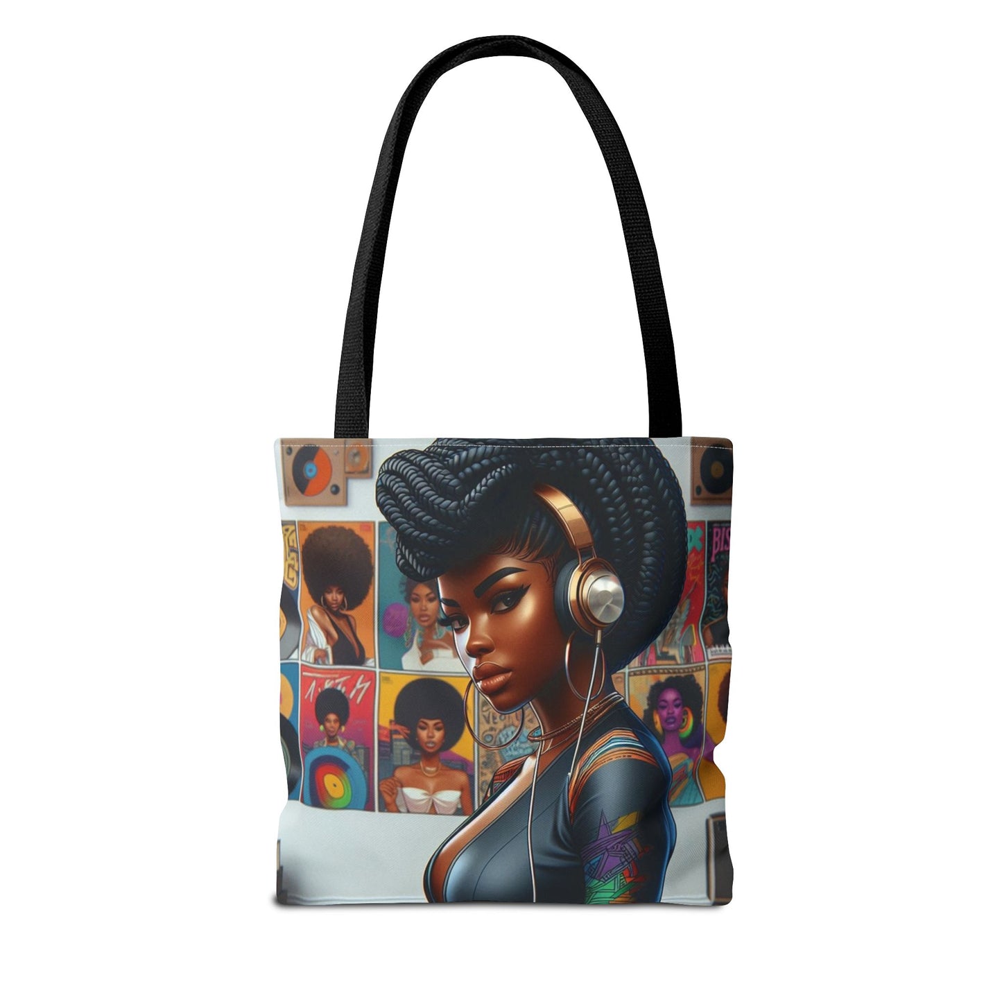 Feel The Music Tote Bag (AOP) #FM8