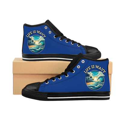 Life is Wavy Women's Classic Sneakers #LW2