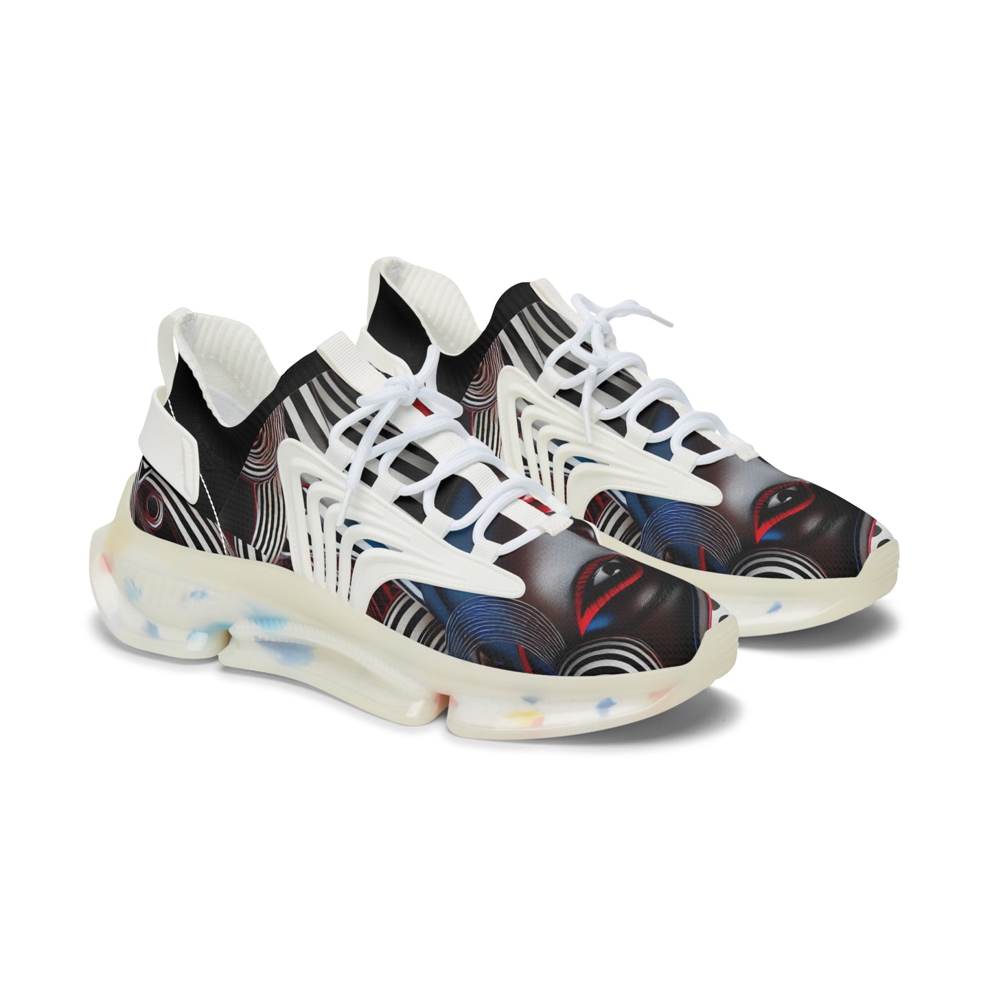 Still Black Women's Mesh Sneakers #SB20