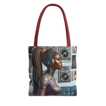 Feel The Music Tote Bag (AOP) #FM19