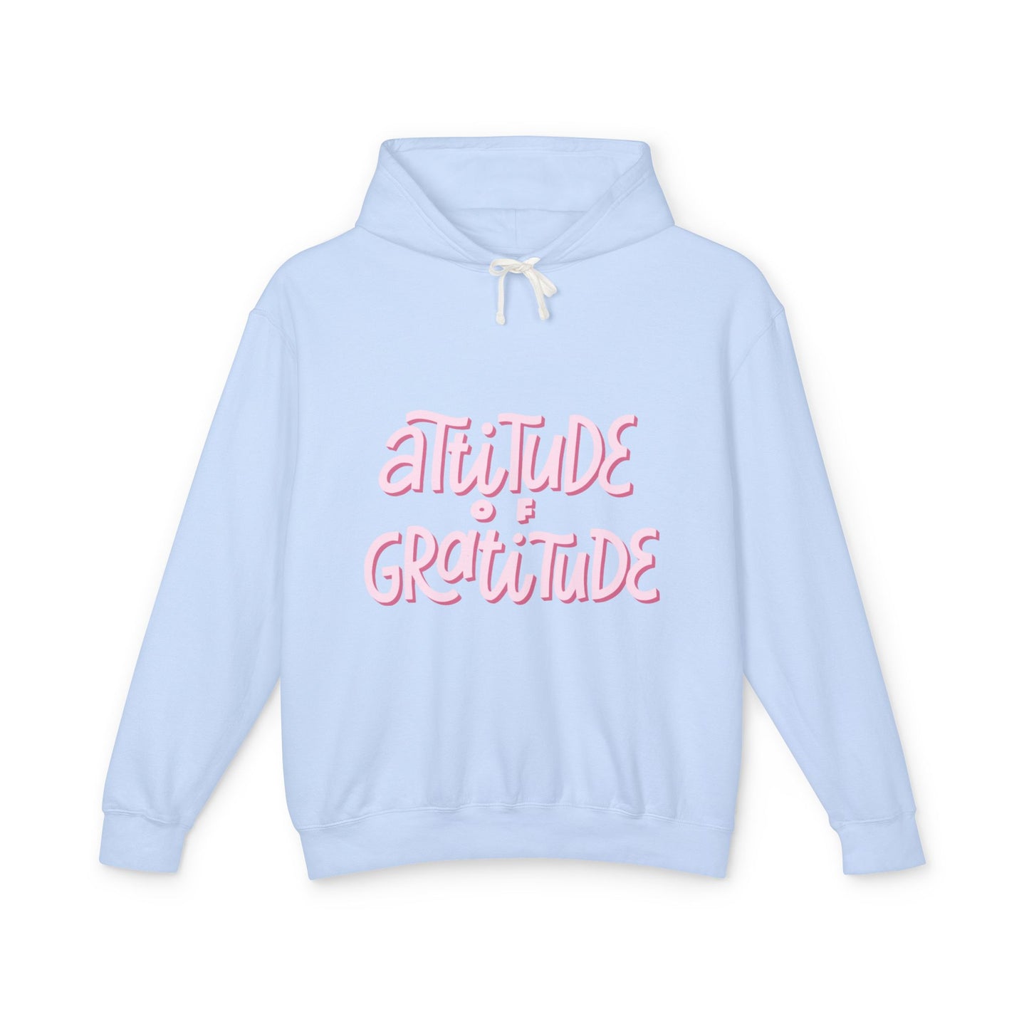 Affirmations Unisex Lightweight Hooded Sweatshirt #AU5