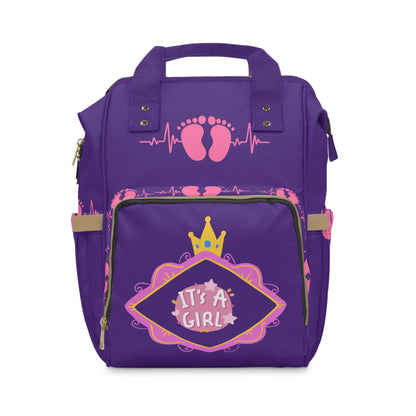 It's A Girl Multifunctional Diaper Backpack #IAG2