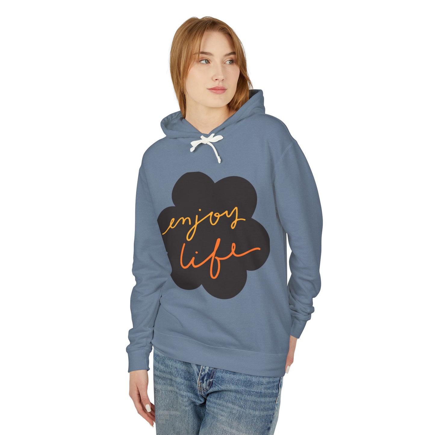 Affirmations Unisex Lightweight Hooded Sweatshirt #AU4