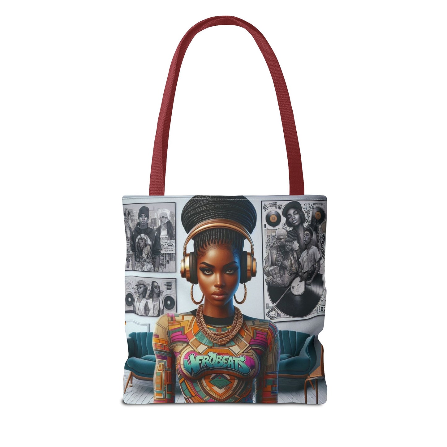 Feel The Music Tote Bag (AOP) #FM13