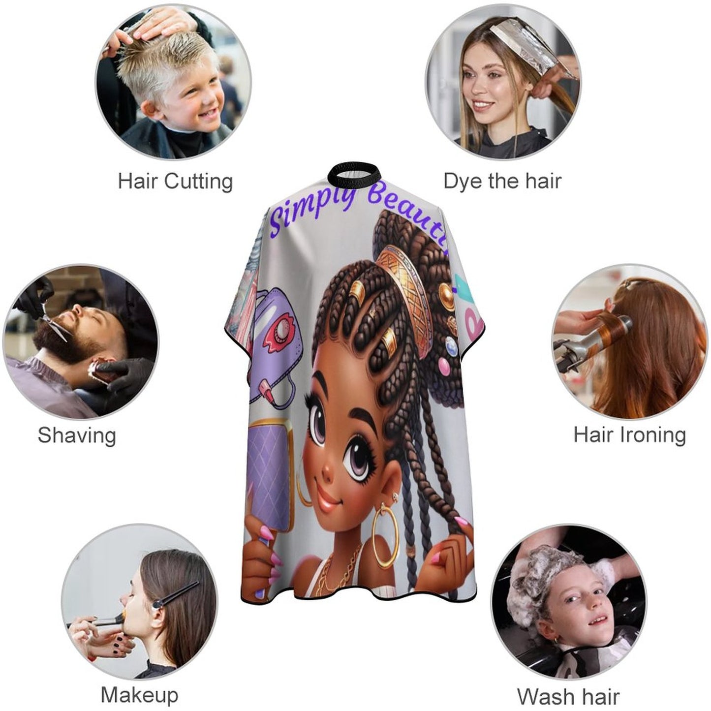 Simply Beautiful Children's Barber Apron