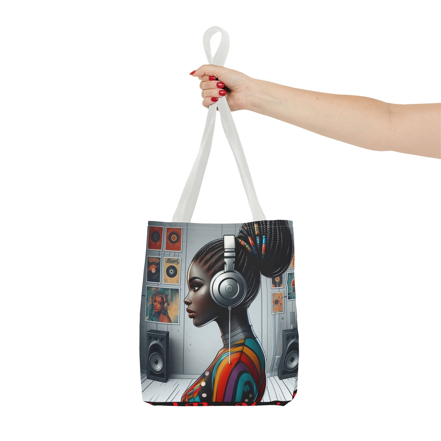 Feel The Music Tote Bag (AOP) #FM11