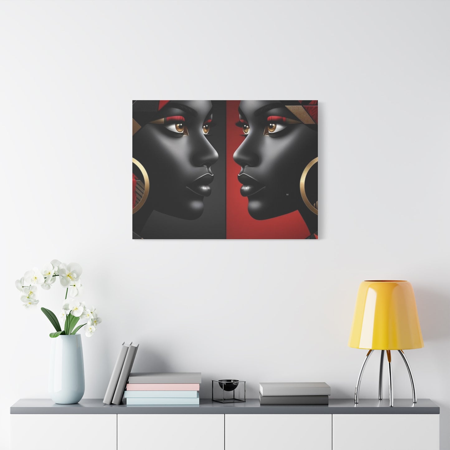 Dual Faced Matte Canvas, Stretched, 1.25" #DF1