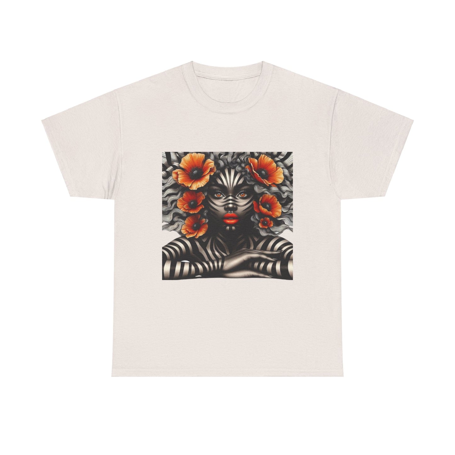 Zebra Fantasy Unisex Heavy Cotton Tee #ZF18