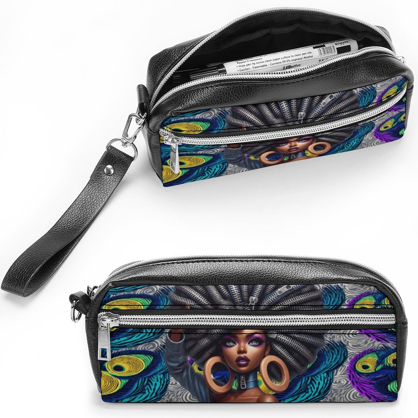 Versatile Cosmetic Bag & Pencil Case Pouch