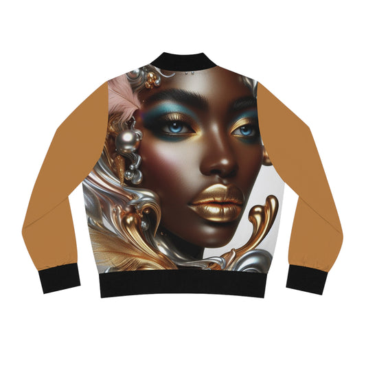Ethereal Women's Bomber Jacket (AOP) #EC2