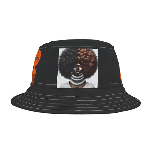 Afro Power Bucket Hat (AOP) #AP5
