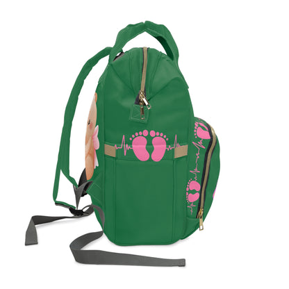 It's A Girl Multifunctional Diaper Backpack #IAG2