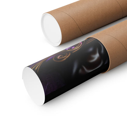 Purrple Reign Matte Vertical Posters #PR7