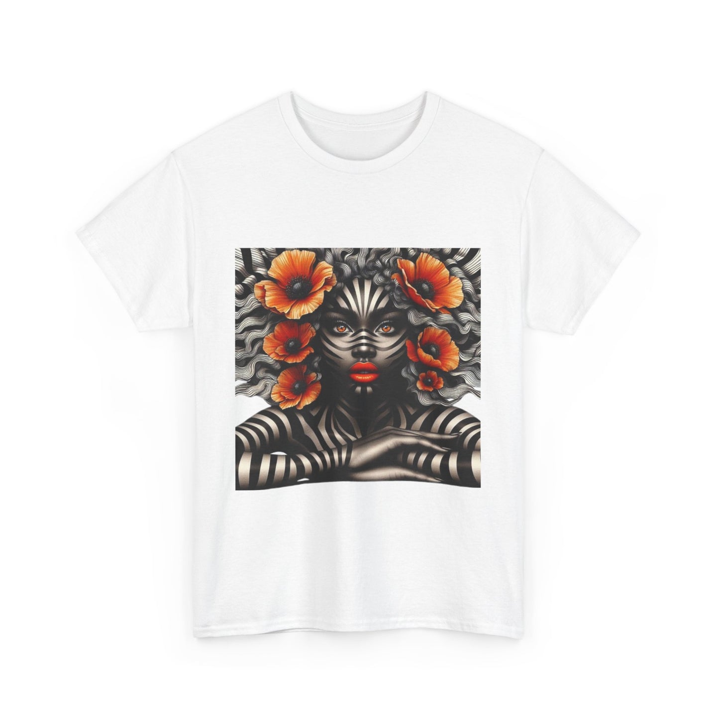 Zebra Fantasy Unisex Heavy Cotton Tee #ZF18