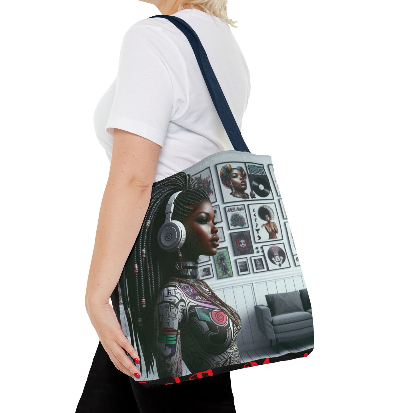 Feel The Music Tote Bag (AOP) #FM5