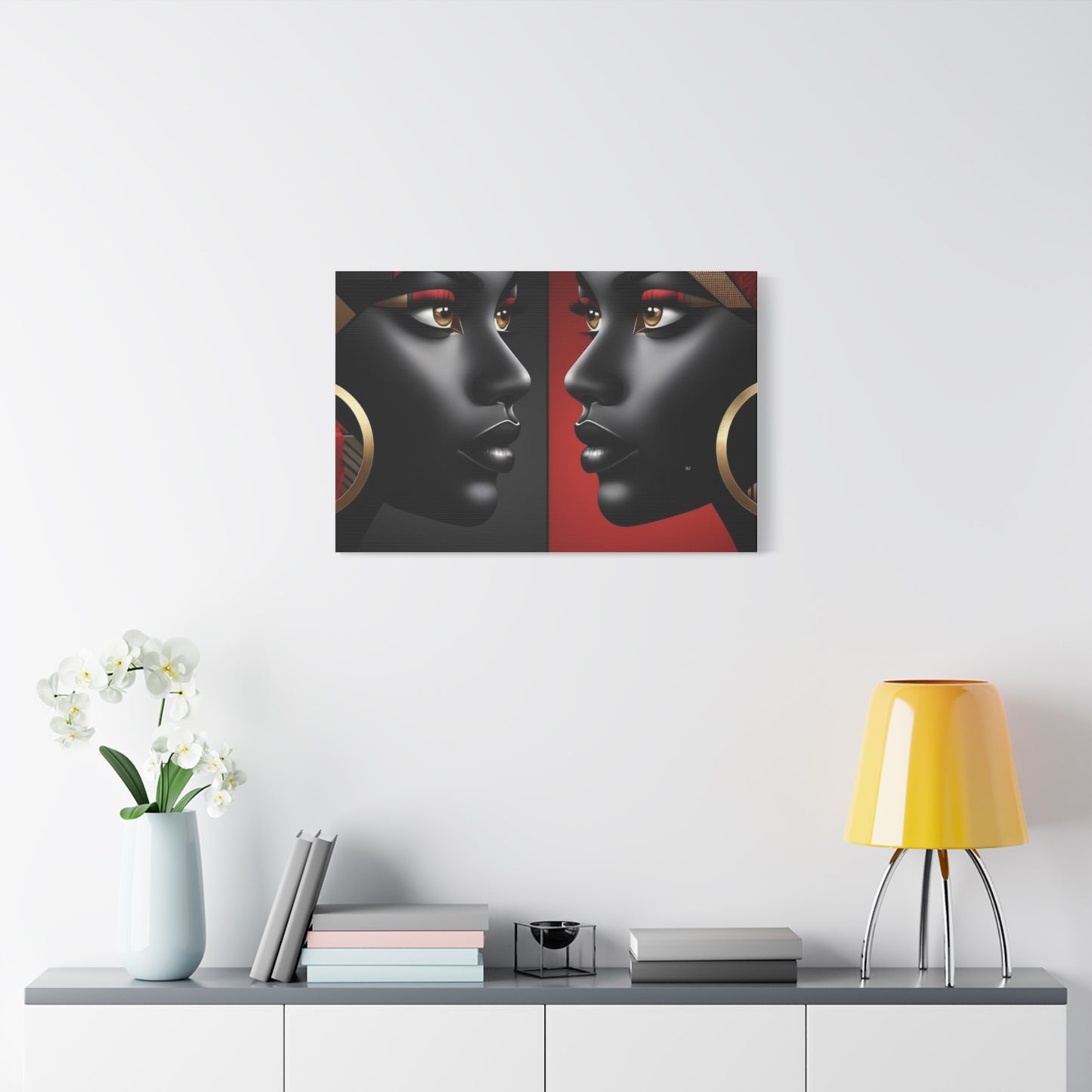 Dual Faced Matte Canvas, Stretched, 1.25" #DF1
