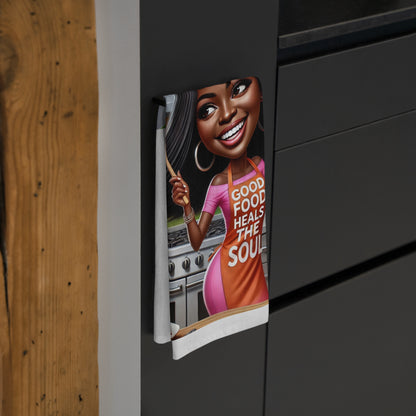 Soulful Bites and Kitchen Delights Tea Towel #APH1