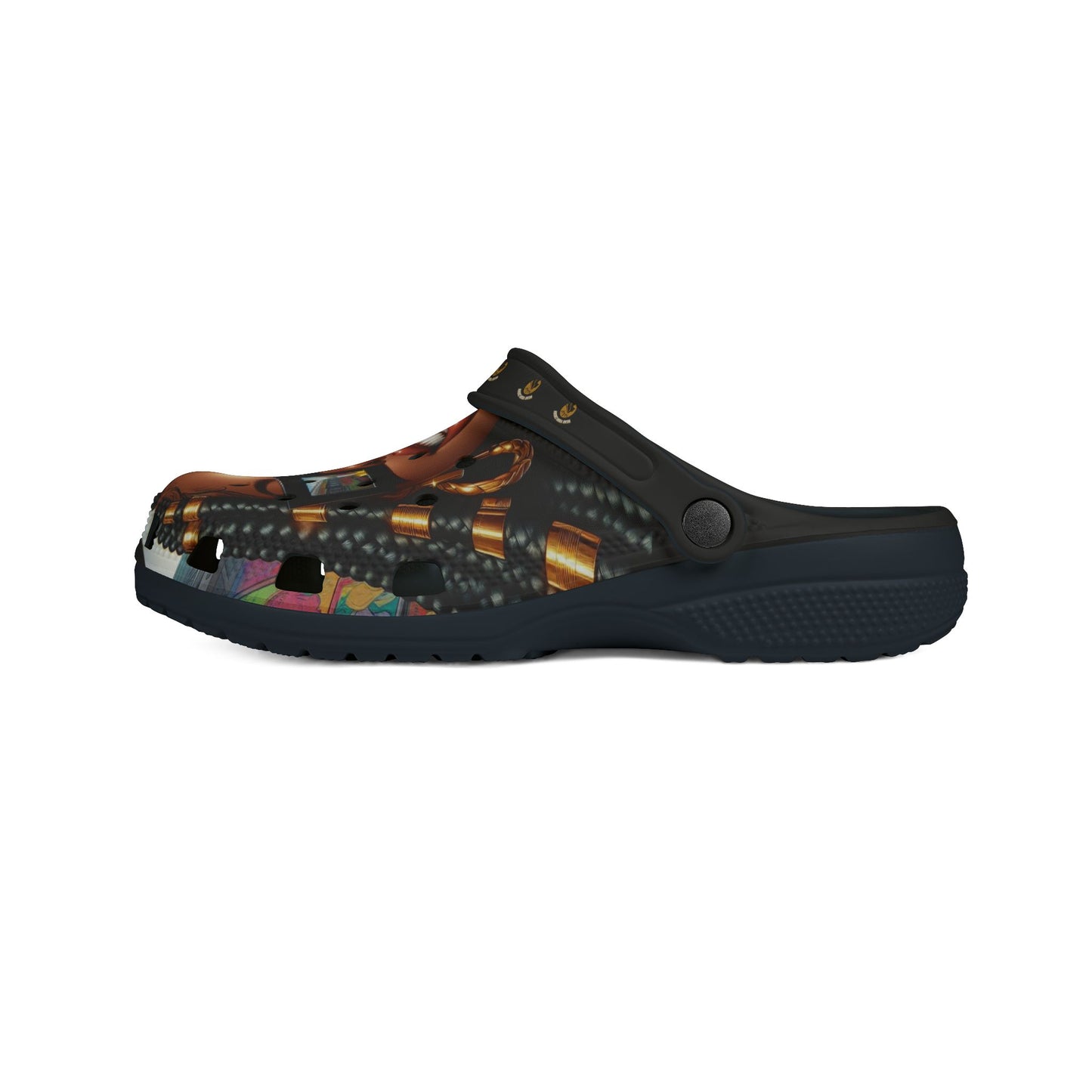 Queen-Wear Your Crown EVA Foam Rubber Shoes (AOP) #21U