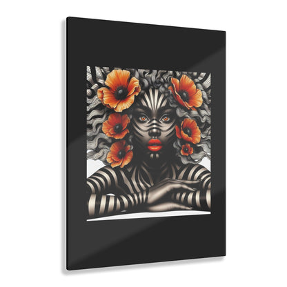 Zebra Fantasy Acrylic Prints #ZF24