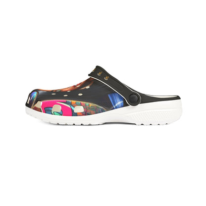 Queen-Wear Your Crown EVA Foam Rubber Shoes (AOP) #23U