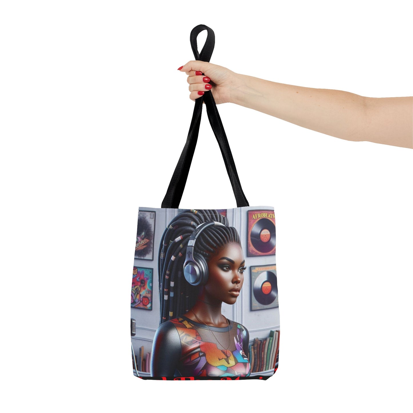 Feel The Music Tote Bag (AOP) #FM16