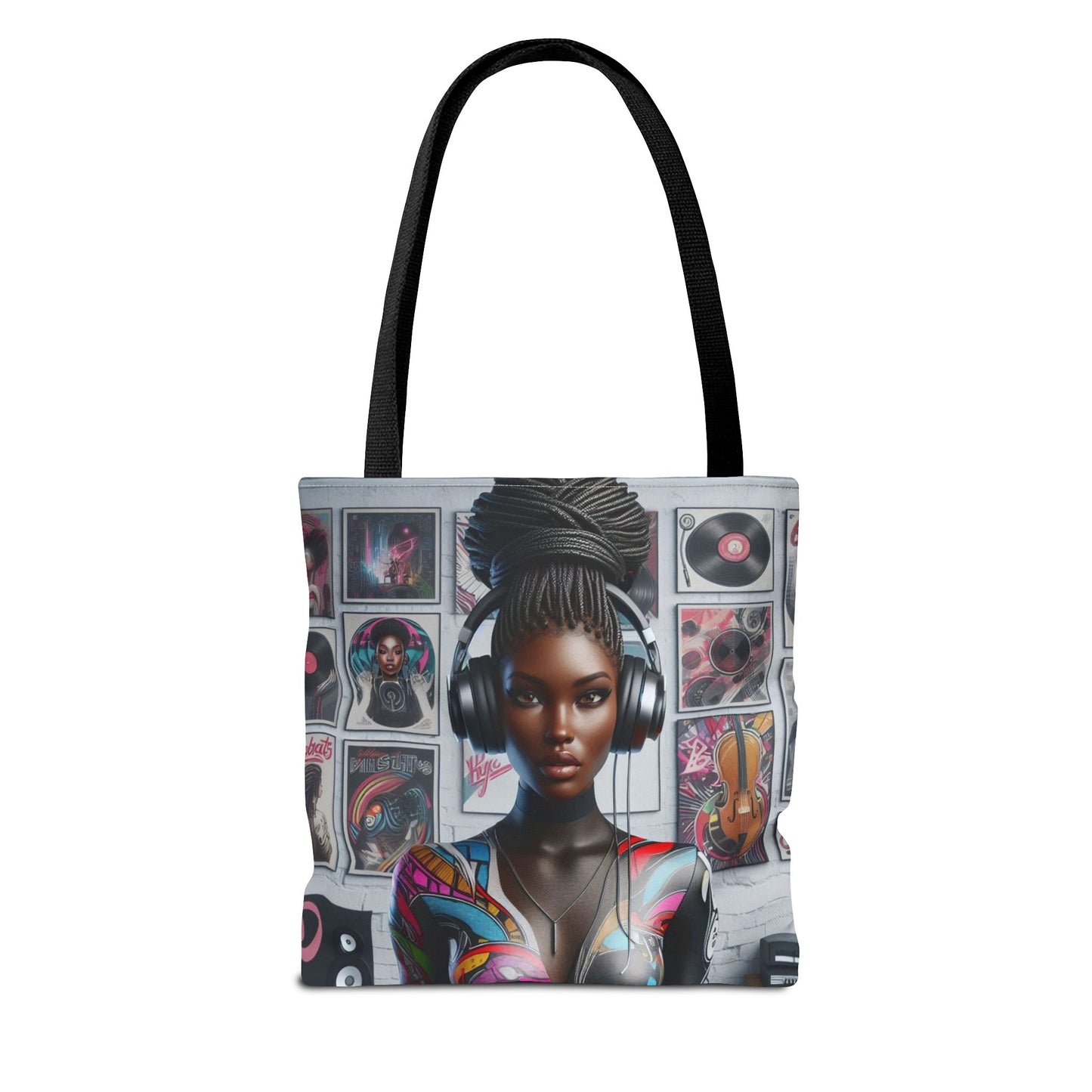 Feel The Music Tote Bag (AOP) #FM20