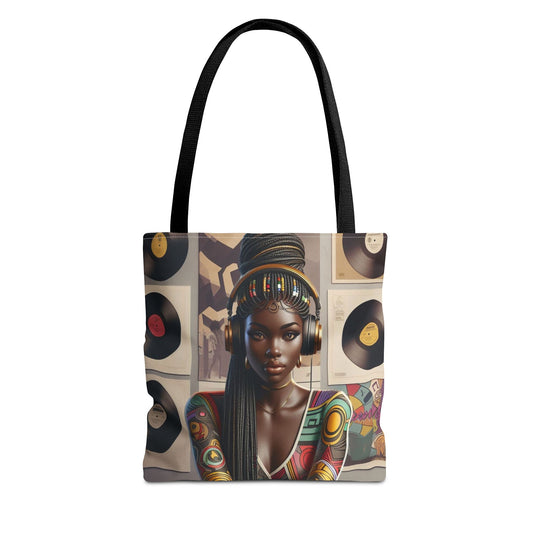 Feel The Music Tote Bag (AOP) #FM10