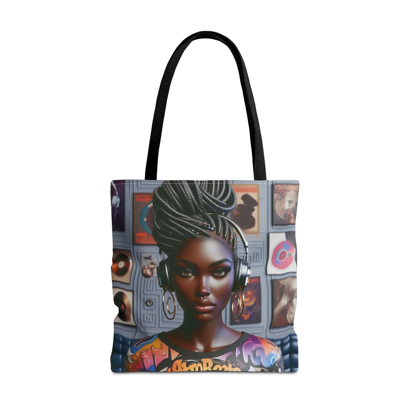 Feel The Music Tote Bag (AOP) #FM15