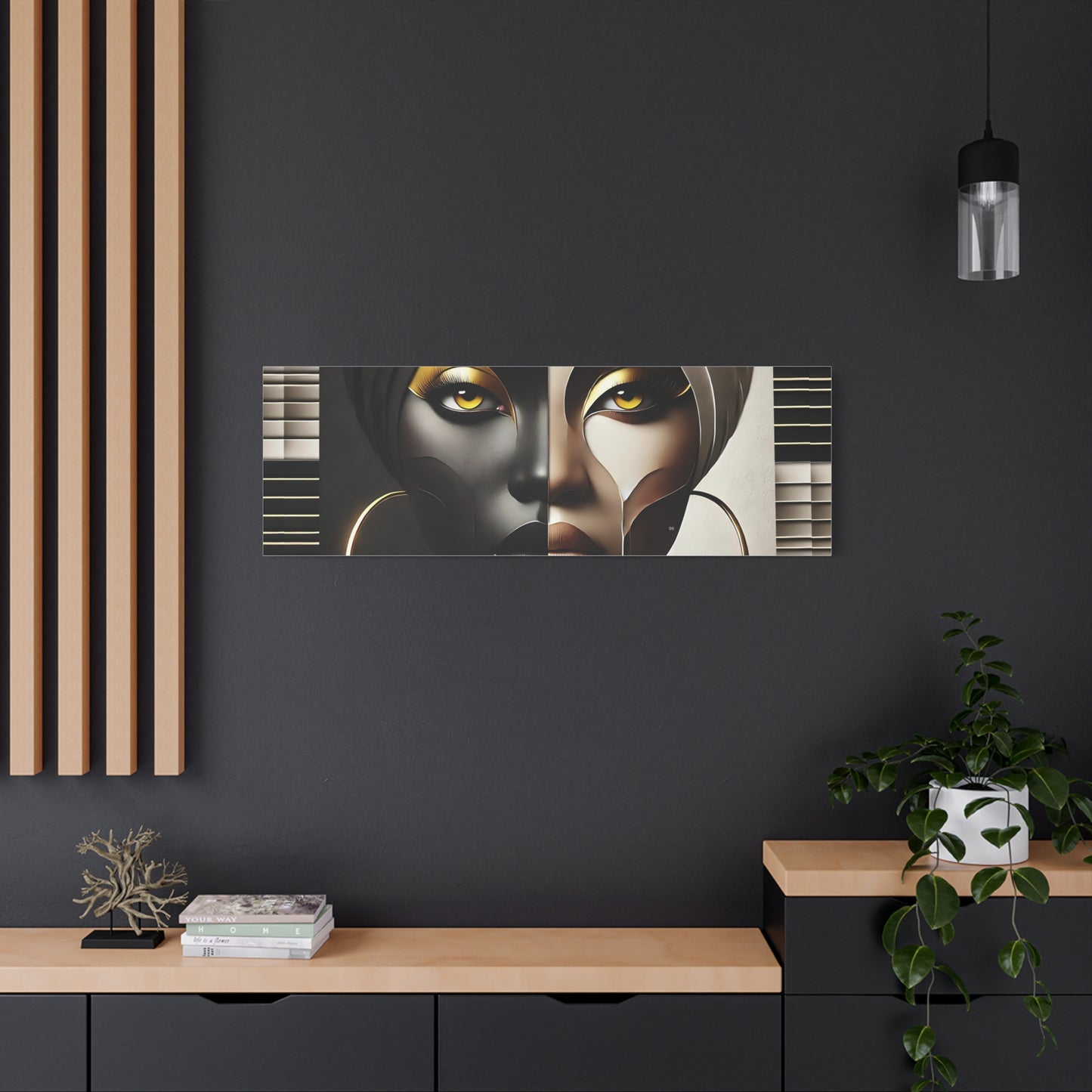 Duality Matte Canvas, Stretched, 1.25" #DLTY1