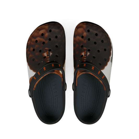 Afro Power EVA Foam Rubber Shoes (AOP) #AP2
