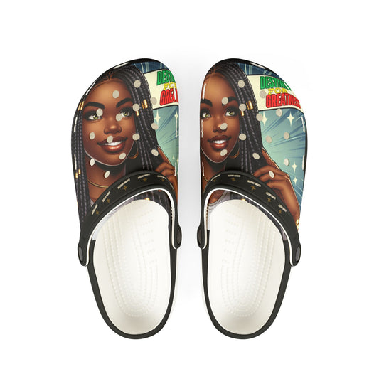 Destined For Greatness EVA Foam Rubber Shoes (AOP) #9U
