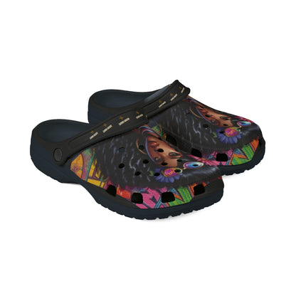 Destined For Greatness EVA Foam Rubber Shoes (AOP) #37U