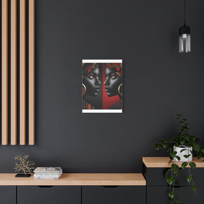 Dual Faced Matte Canvas, Stretched, 1.25" #DF1