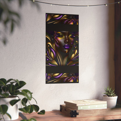 Purrple Reign Matte Vertical Posters #PR7