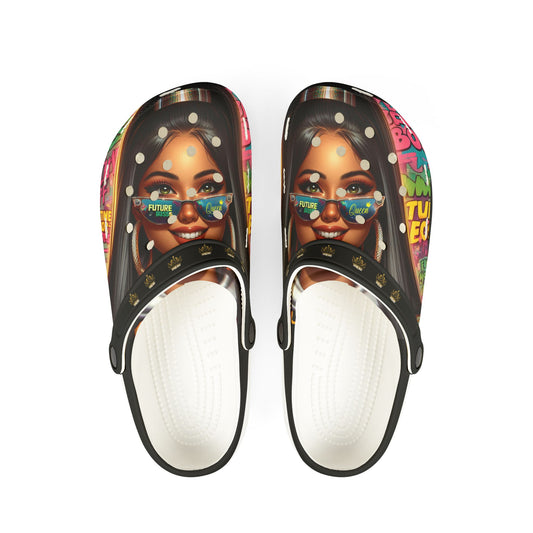Future Boss EVA Foam Rubber Shoes (AOP) #57U