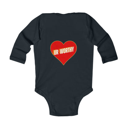 UR Worthy Infant Long Sleeve Bodysuit #5IU
