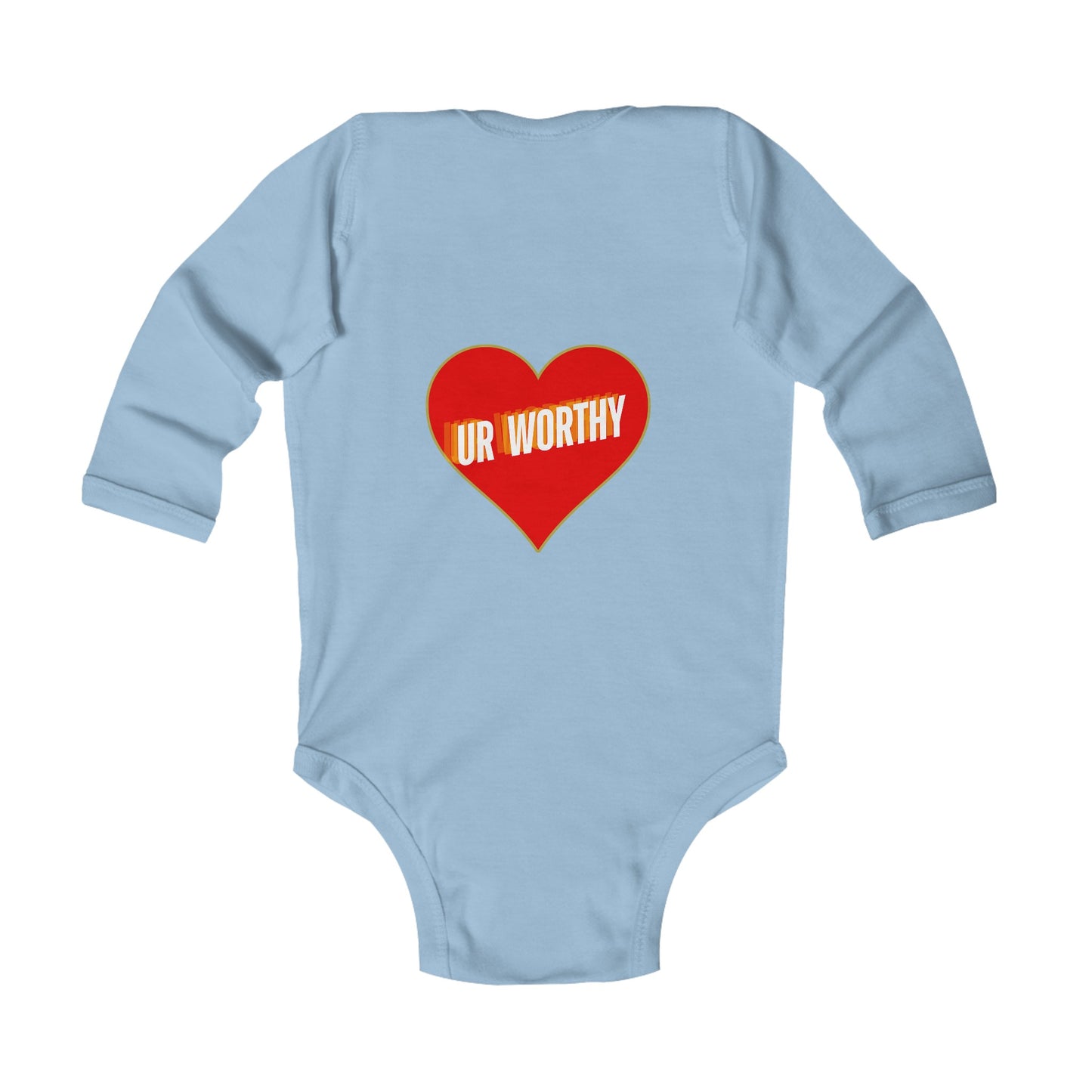 UR Worthy Infant Long Sleeve Bodysuit #5IU