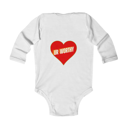 UR Worthy Infant Long Sleeve Bodysuit #5IU