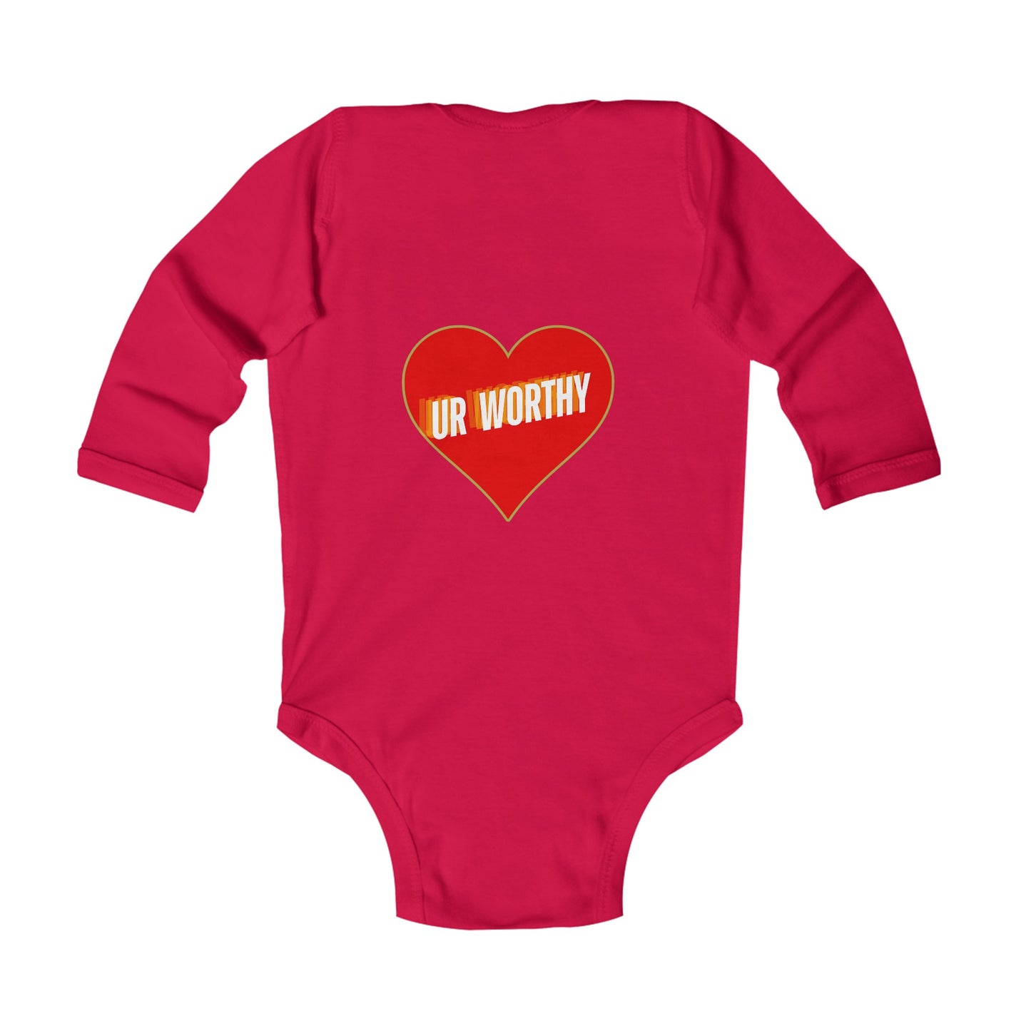 UR Worthy Infant Long Sleeve Bodysuit #5IU