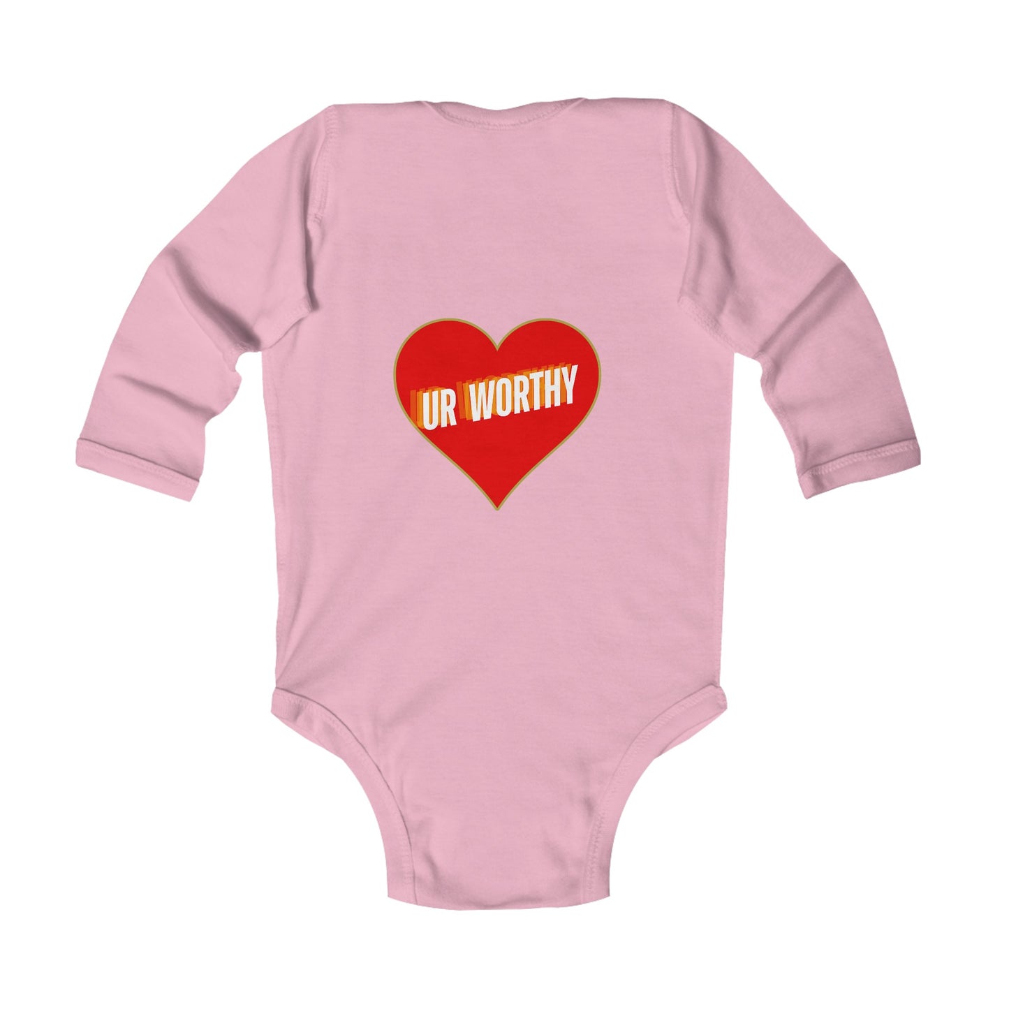 UR Worthy Infant Long Sleeve Bodysuit #5IU