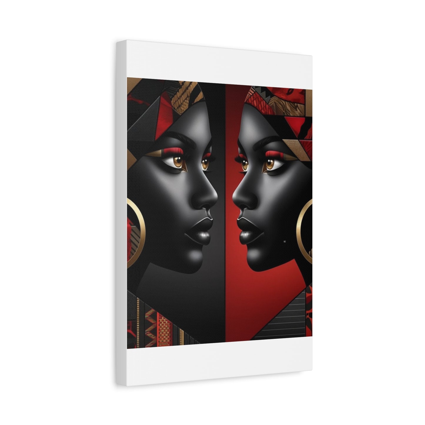 Dual Faced Matte Canvas, Stretched, 1.25" #DF1